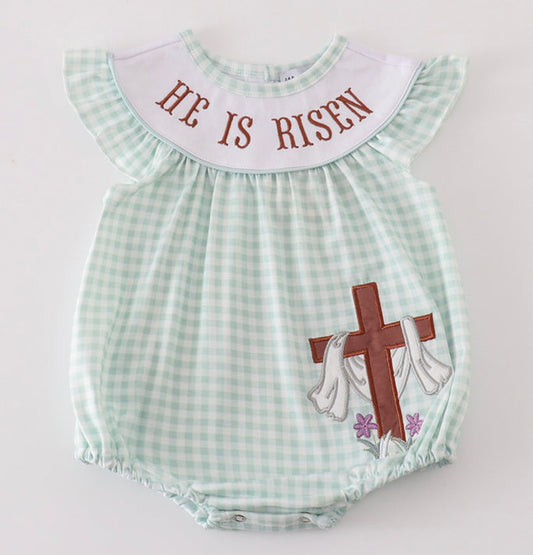 He is Risen Easter Onesie