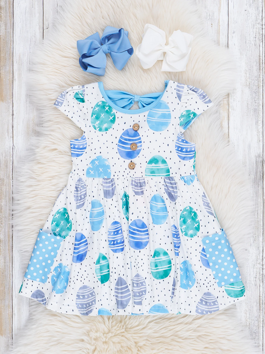 Easter Egg Polka Dot Dress