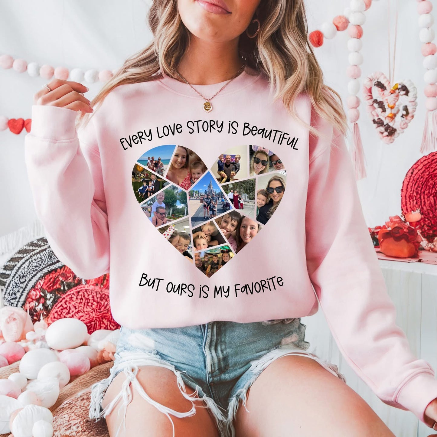 Photo Heart Tee - Comfort Colors