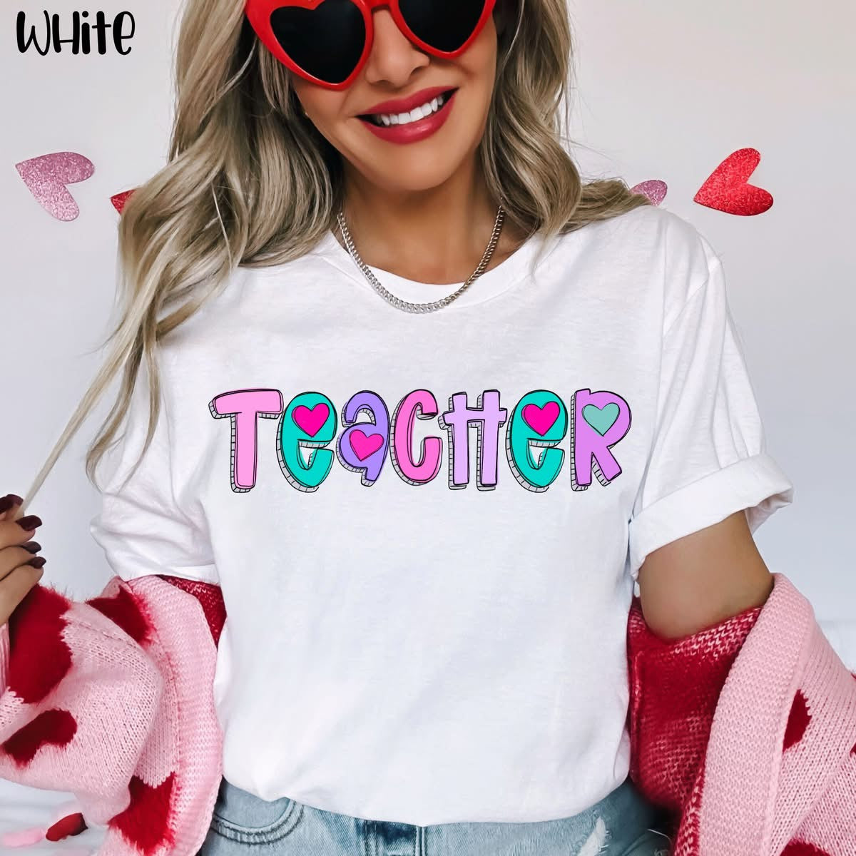 Teacher VDay Tee