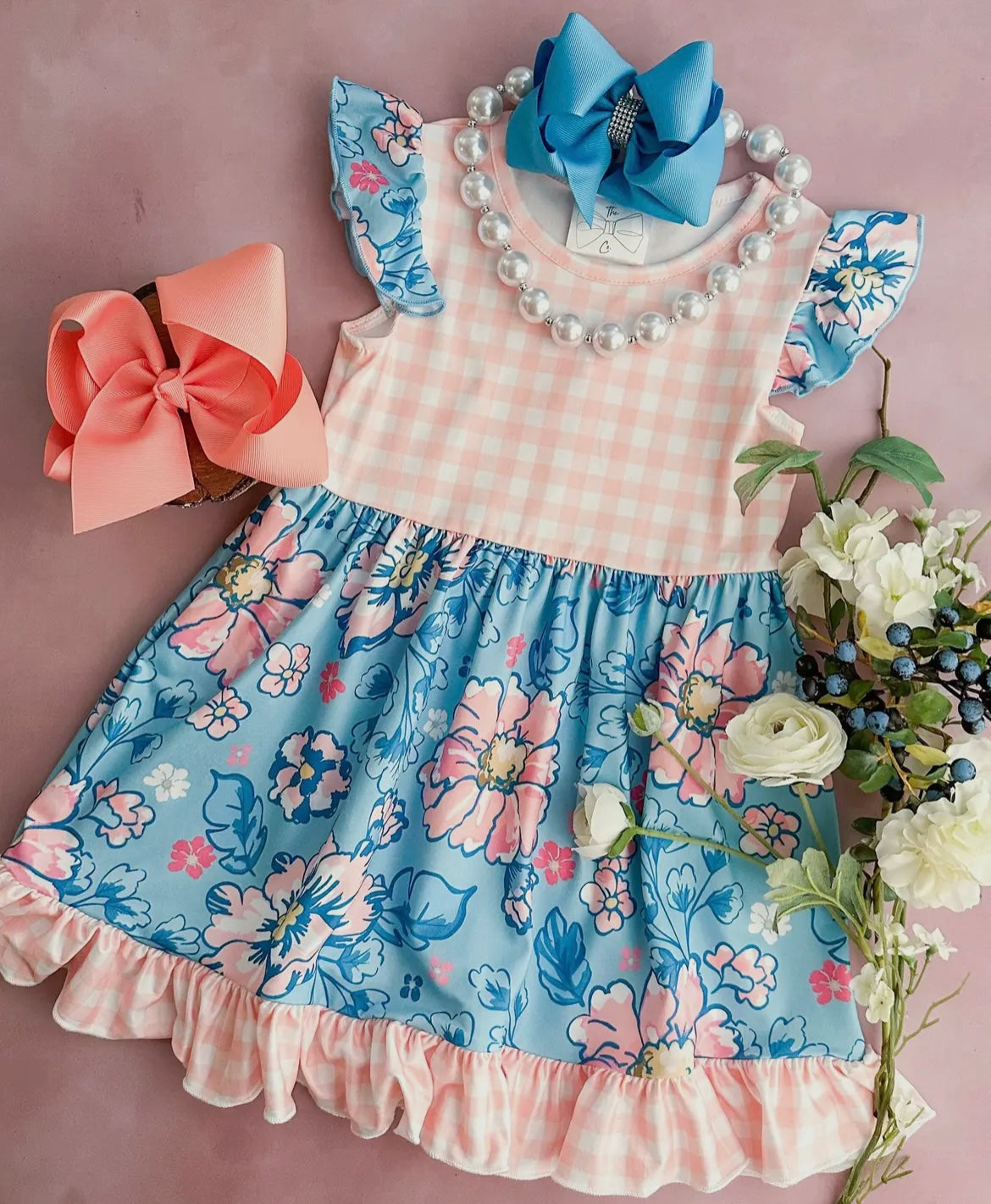 Spring Floral Dress