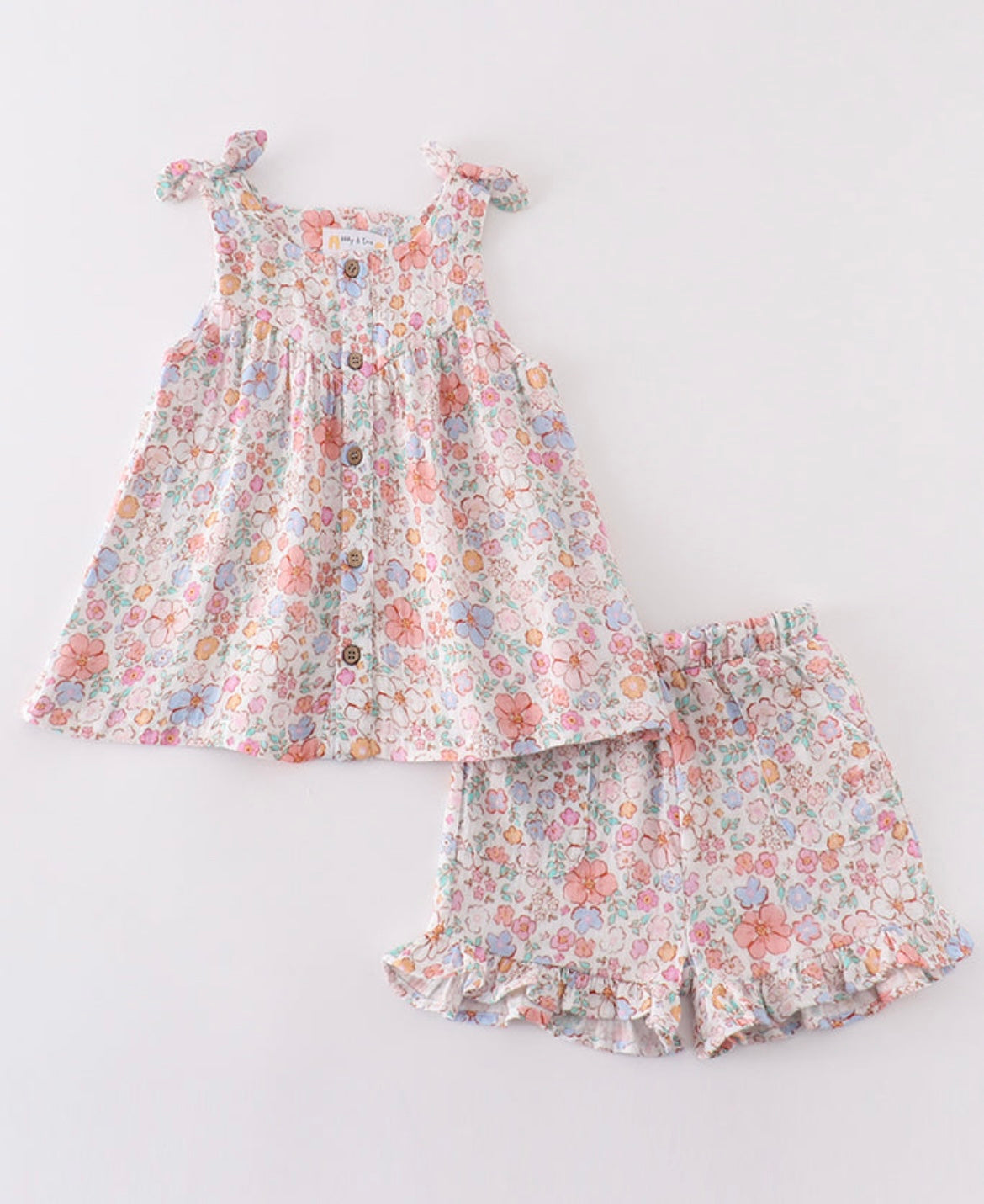 Muslin Ruffle Set