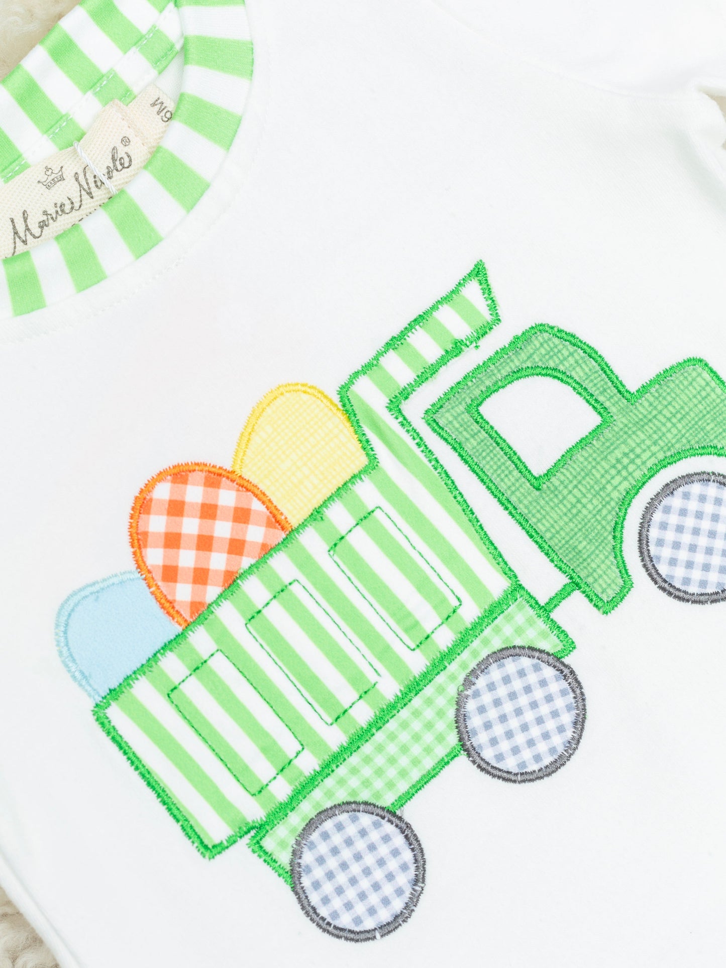 Easter Egg Dump Truck Romper