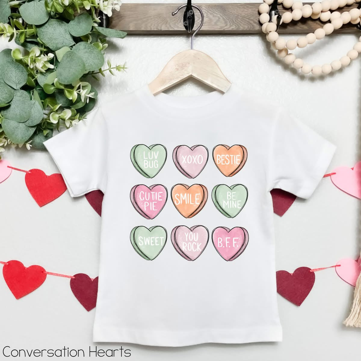 Conversation Hearts Tee