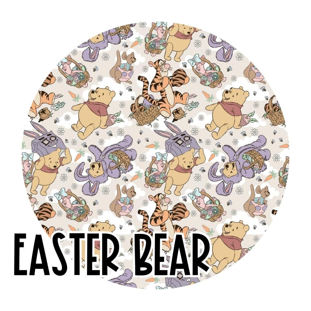 Easter Bear Bamboo Joggers