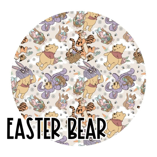 Easter Bear Bamboo Joggers