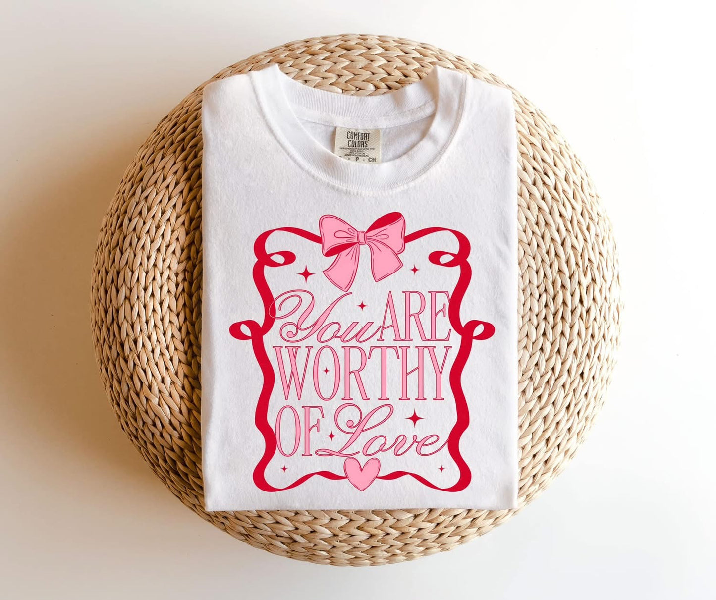 Worthy of Love Tee - Comfort Colors