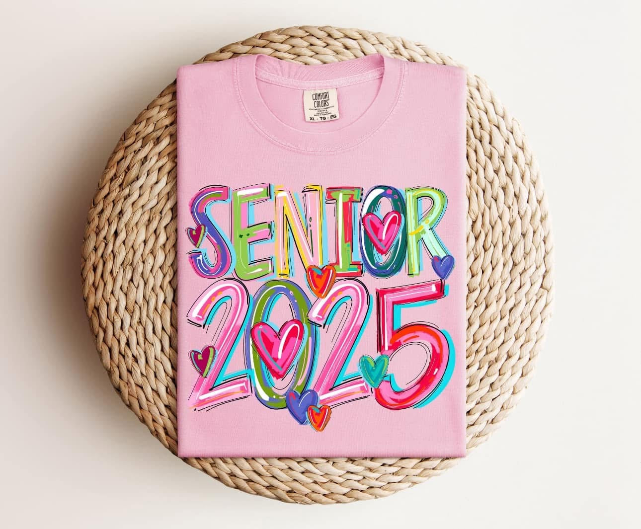 Senior 25 Tee - Comfort Colors