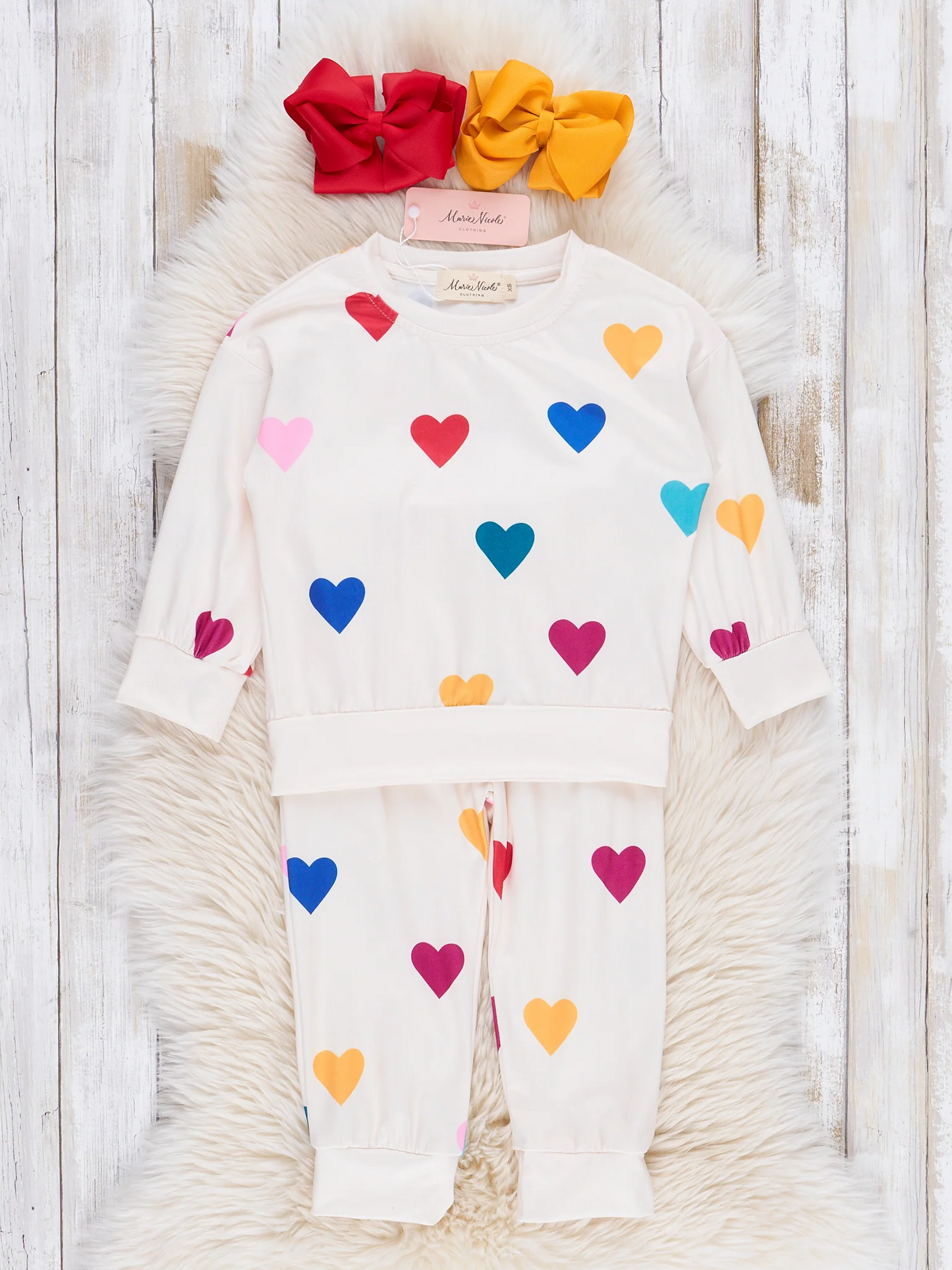 Colorful Hearts Set