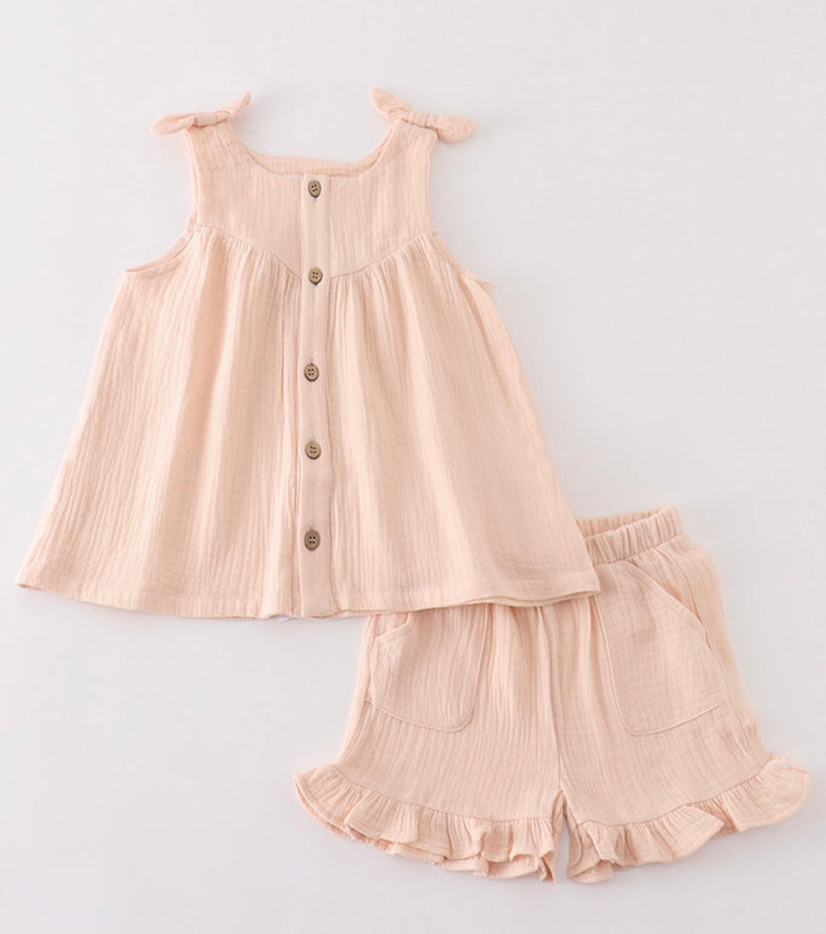 Muslin Ruffle Set