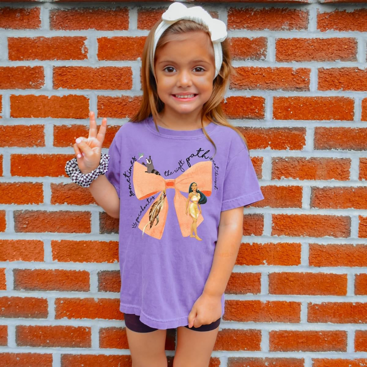 Pocahontas Bow Tee