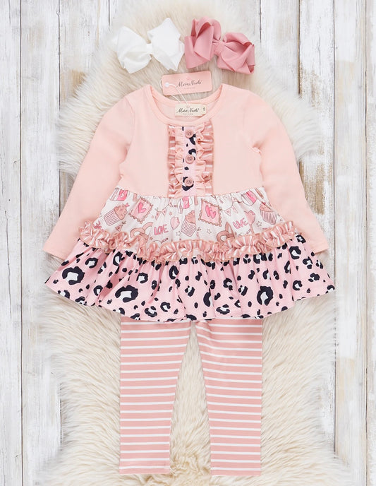 Pink Leopard Set