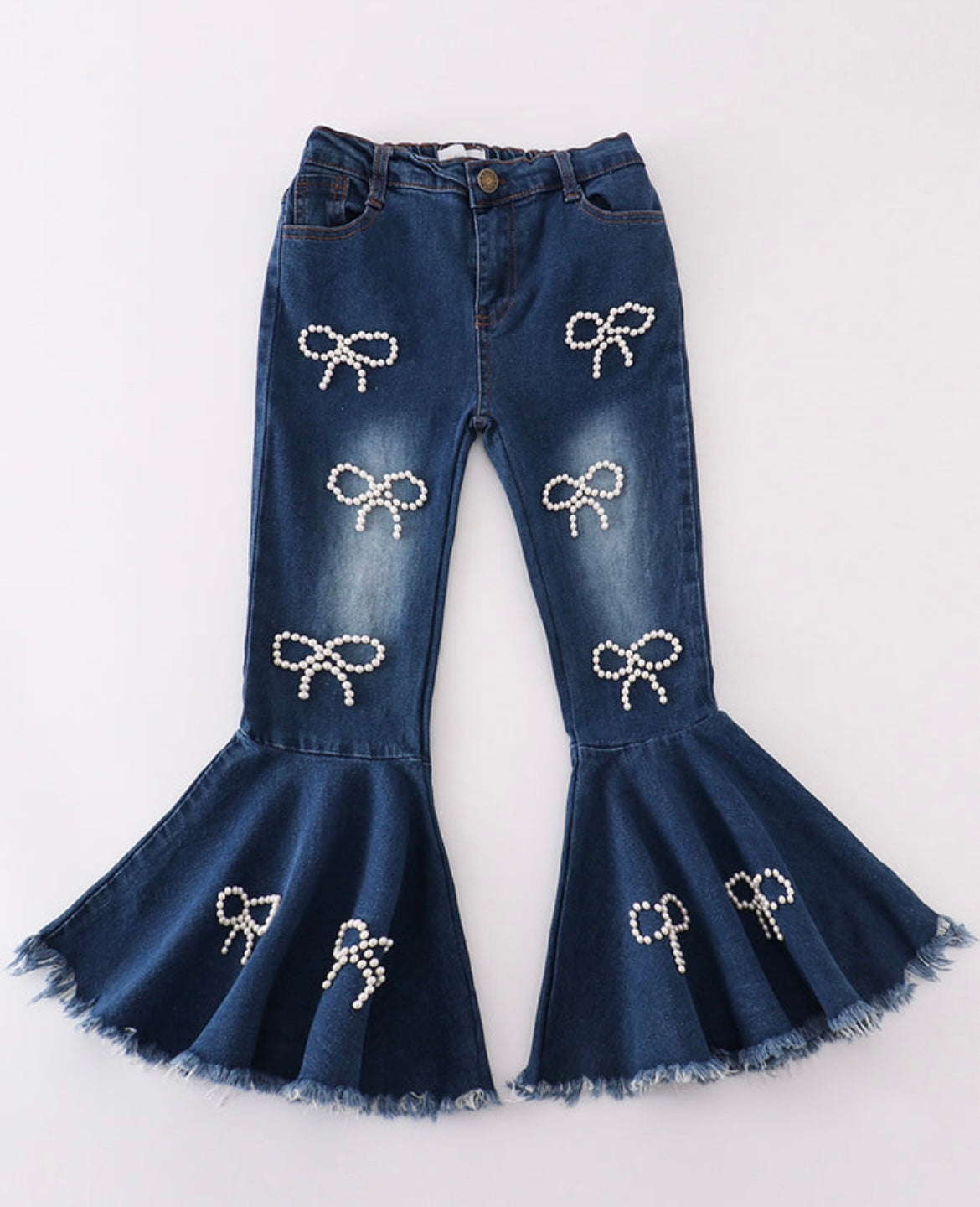 Pearl Bow Jeans