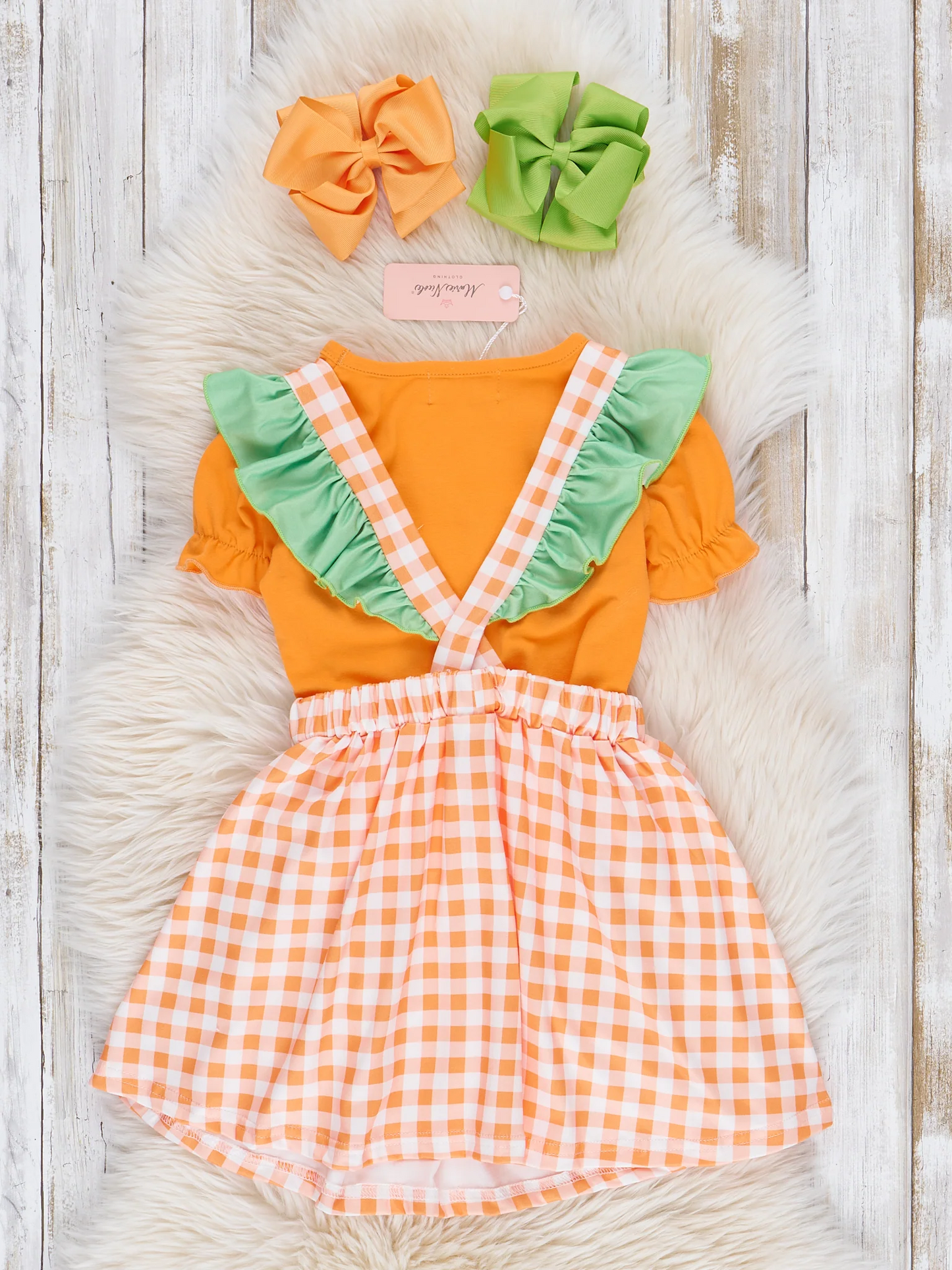 Carrot Overall Dress