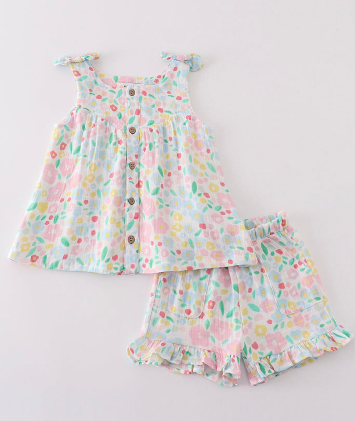 Muslin Ruffle Set