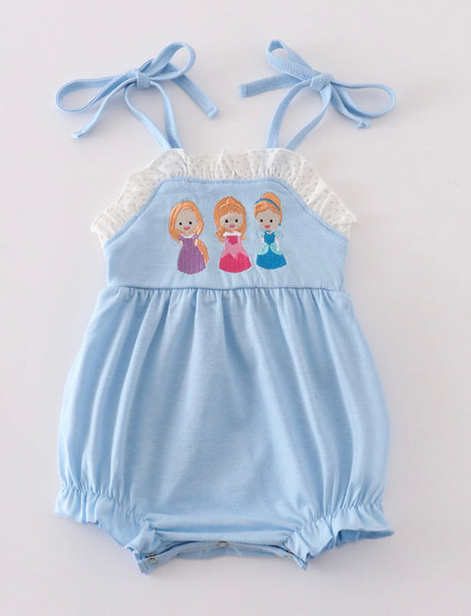 Princess Embroidery Onesie