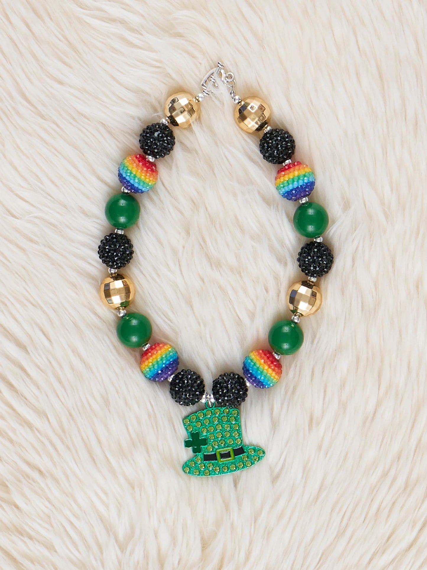 St. Patrick’s Day Hat Necklace