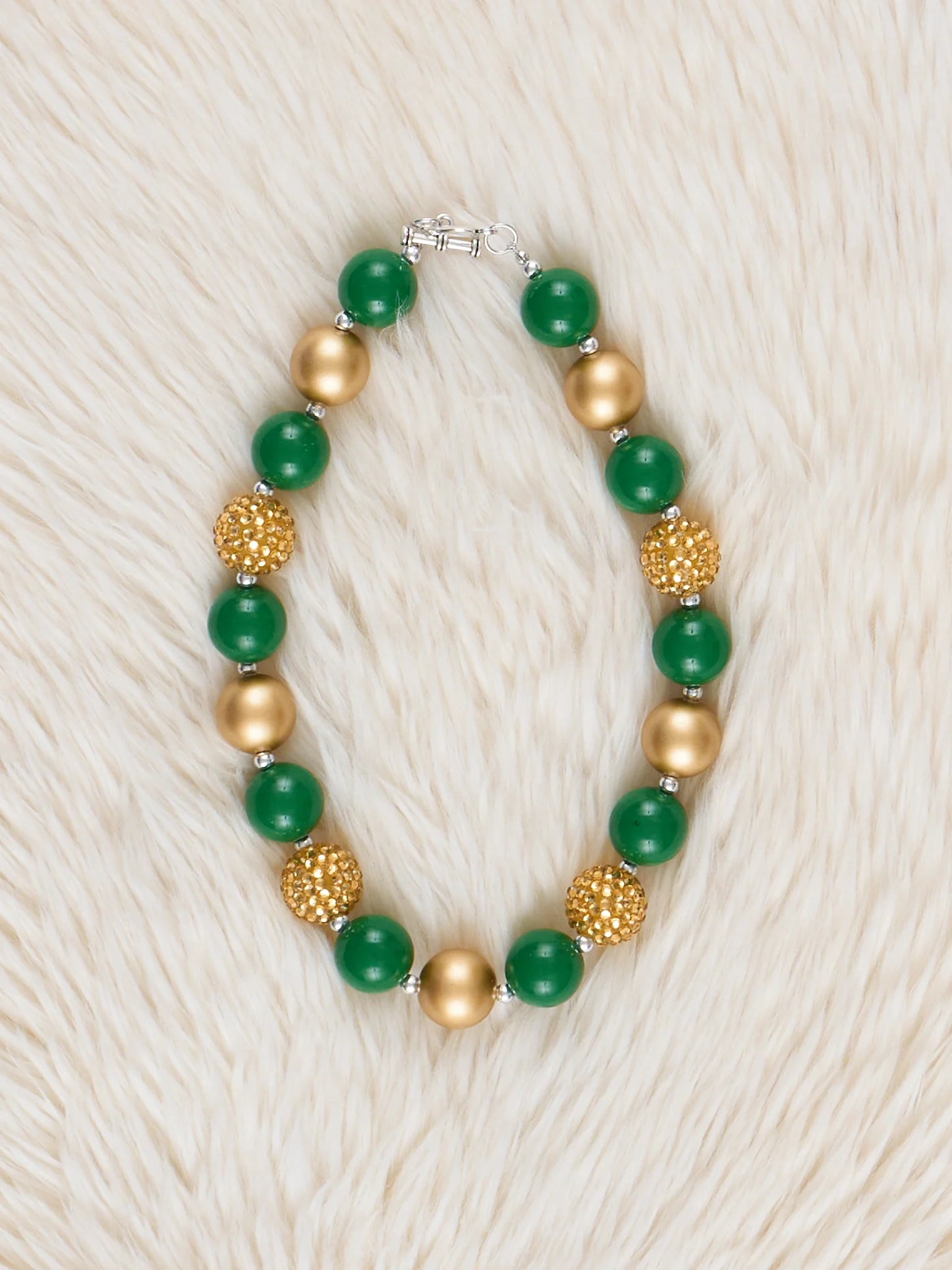 Green & Gold Necklace