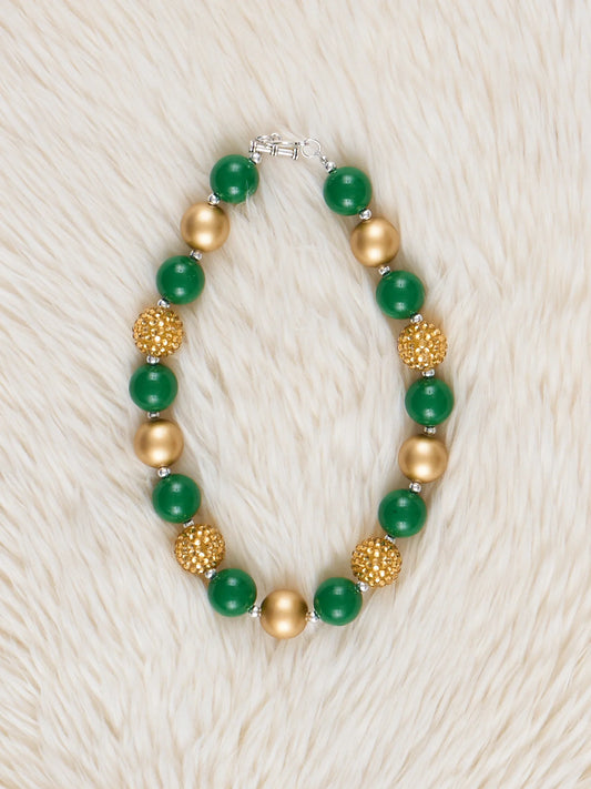 Green & Gold Necklace